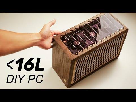 CNC Wood ITX PC Case.