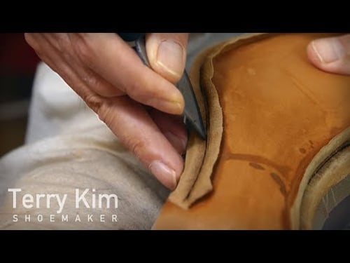 Making Plain Toe Oxford Shoes