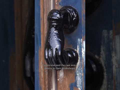 Restoring Our 1800s French Townhouse Door #home #beforeafter #renovation #restoration