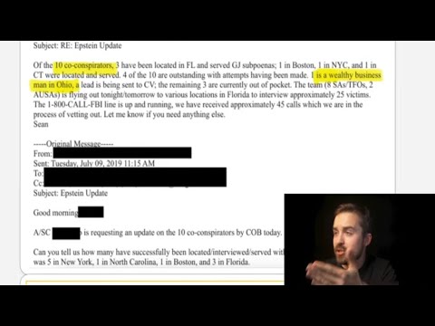 Actually Huge New Leaks from the Epstein Files