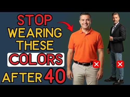 Wearing the RIGHT COLORS for Your SKIN TONE? Most MEN Aren't | 40+ Men's Fashion