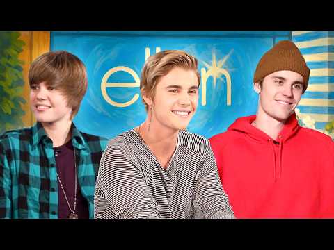 Every Time Justin Bieber Appeared on 'Ellen' In Order (MEGA-COMPILATION)