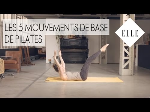 Les 5 mouvements de base de pilates┃ELLE Pilates