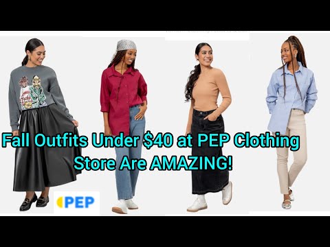 Fall Outfits Under $40 at PEP Clothing Store Are AMAZING! #outfits
