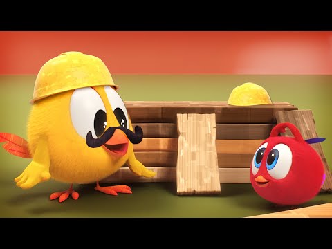 Where's Chicky? ⛏ CHICKY & POYO HANDYMEN | Chicky Cartoon in English for Kids