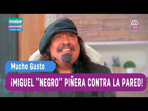 Miguel ''Negro'' Piñera Contra la pared - Mucho Gusto 2016