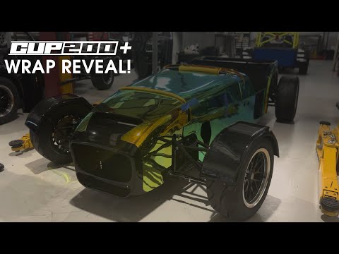 CUP200+ Suzuki Hayabusa 1440 234bhp Car Wrap REVEAL!