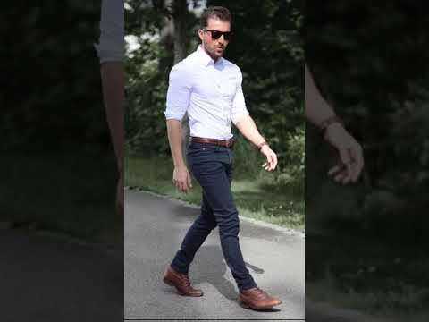 Camisa Blanca, Jeans y Blazer de Moda #shorts #fashion