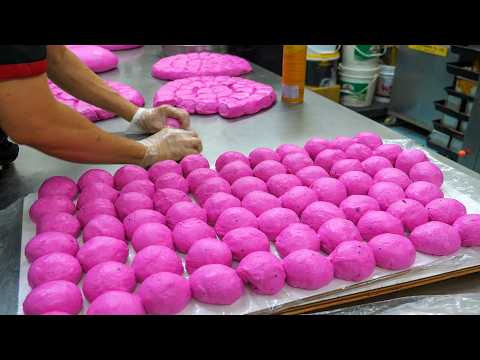 Wonderful! Delicious Bread Making Process and Popular Steamed Bread Collection! 精彩的!美味麵包製作過程和人氣饅頭店推薦