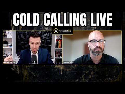 coaching a new real estate agent making live cold calls