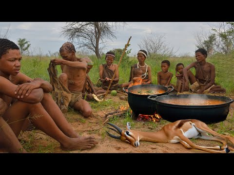 WILD Baboon Monkey HUNT with Africa's MOST FEARLESS Hadzabe Tribe!