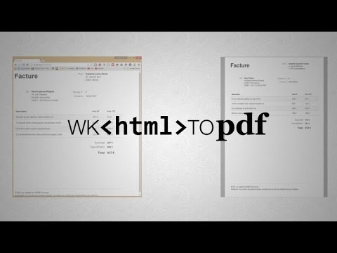 PHP Tutorial: Generate PDFs with WKHTMLtoPDF
