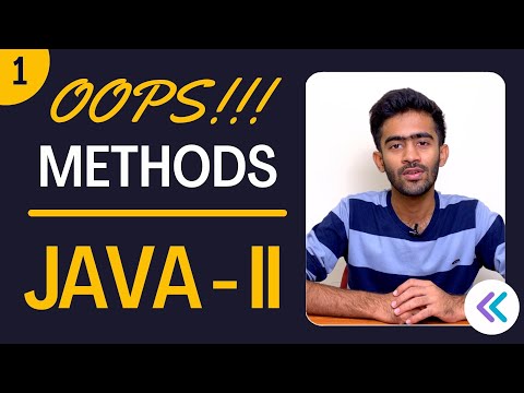 OOPs - Java Programming | Ep-1 | Methods | Tamil | code io
