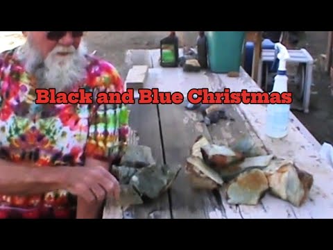 Black and Blue Christmas