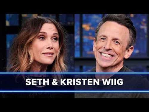 Kristen Wiig Dubs Late Night Moments, Talks Hot Love Scene with Will Forte and Breaking During SNL
