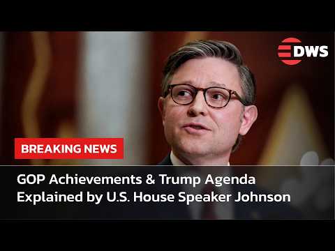FULL REMARKS: Mike Johnson Reveals GOP Wins, Trump Agenda & Historic Legislation This Week | AC14