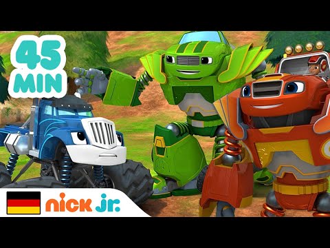 Blaze und die Monster-Maschinen | Crusher wird zum Teamplayer | Nick Jr. Deutschland