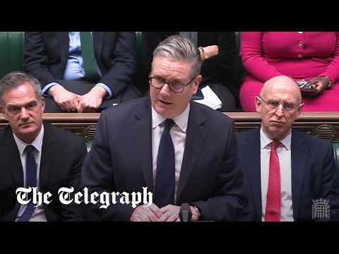 Watch live: Sir Keir Starmer takes questions in parliament