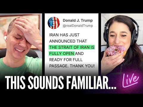 Trump Says Strait Is Open, Wants to Cut Iran a $20B Check | Receipts LIVE