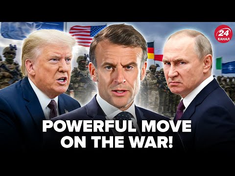 💥Macron is urgently deploying troops! Trump did not expect such a move. EU has struck Russia