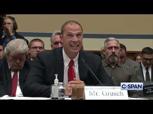 David Grusch Opening Statement at Unidentified Anomalous Phenomena (UAP) Hearing