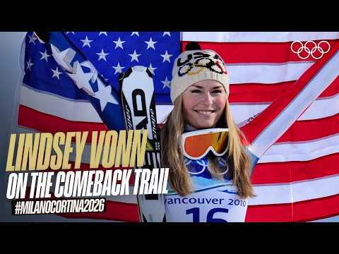 Lindsey Vonn: On the Comeback Trail 🇺🇸🎿