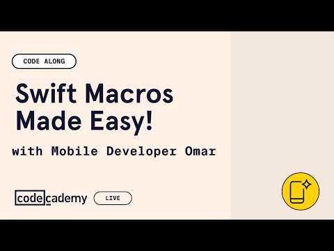 Swift Macros Code-Along: Learn to Build & Use Macros in Swift!