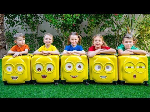 Five Kids in Helping Others Story