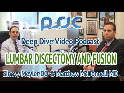 Lumbar Discectomy and Fusion Podcast