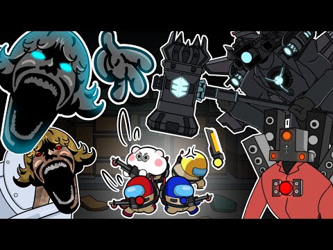 SKIBIDI TOILET & 67 vs GHOSTBUSTERS ALL EPISODES I Among us animation