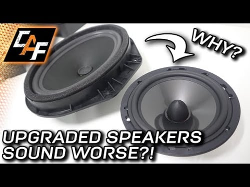 4 Reasons ONLY Upgrading Speakers might not sound good!