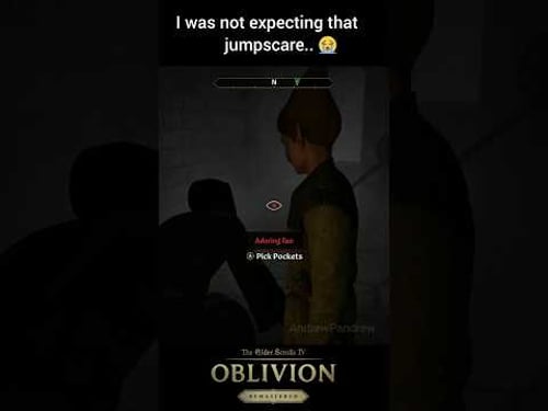I was wondering where he was 😠#shorts #oblivionremastered