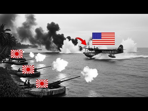 When Japanese Guns Opened Fire — This Pilot Saved 15 Doomed Airmen No One Could Reach