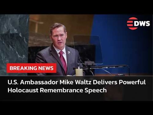 U.S. Ambassador Mike Waltz Stuns UN With Urgent Call to Fight Rising Anti-Semitism Globally | AC14