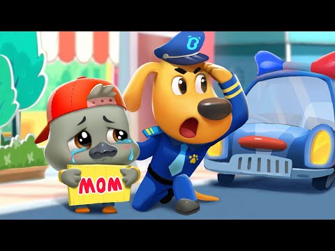 Baby Swan Got Lost | Police Cartoon | Safety Cartoon | Kids Cartoon | Sheriff Labrador