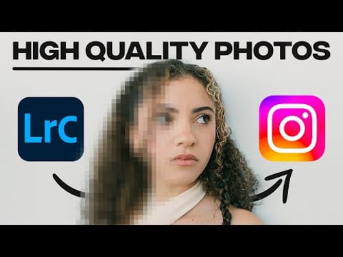 The BEST Export Settings for HIGH QUALITY Instagram Photos in 2023