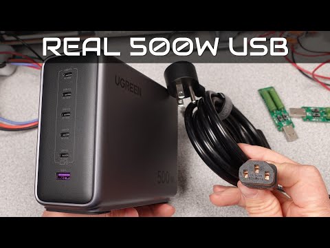 UGREEN 500 watt USB charger Tested and Compared