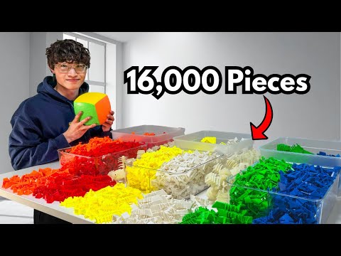 I made 21x21 Force Cubes!