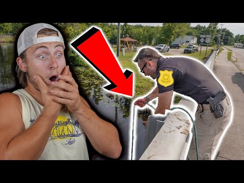 The Police Gave Me A REWARD For Finding This Magnet Fishing