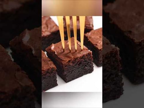 Brownies teririt 1 telur tanpa cokelat batang. #simplebrownies