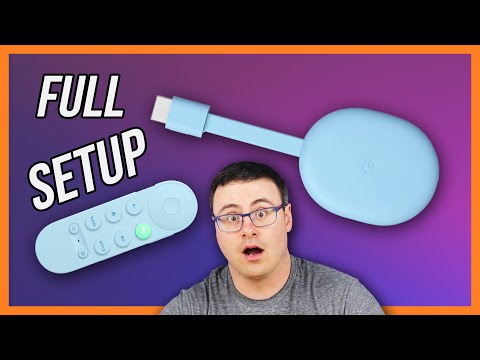 The New Chromecast With Google TV Full Setup Video!