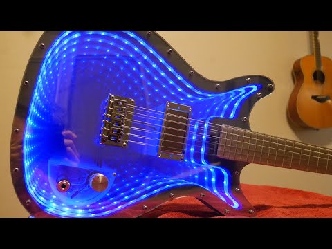 I Built an Infinity Mirror Guitar
