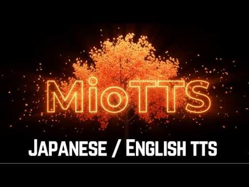 MioTTS: Japanese TTS with English Support: Lightweight & Fast: Run Locally