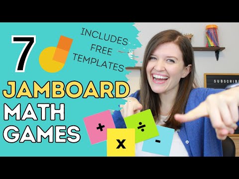 Elementary Math Games Using Google Jamboard and Zoom | Tech Tips for Teachers