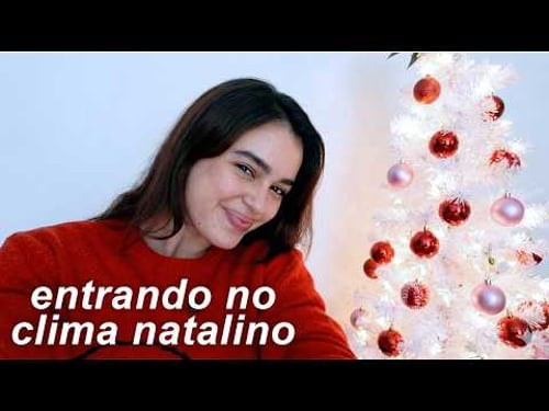 VLOGMAS DIA 1 - compras de Natal + decorando meu apartamento
