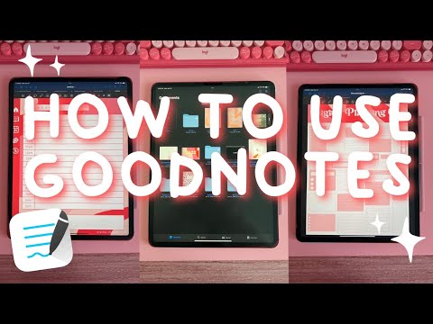 How to Use the App Goodnotes, Goodnotes5 Tutorial