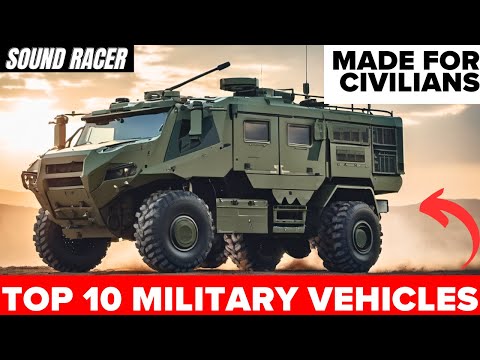 10 Powerful Military Vehicles that Civilians Can Own!