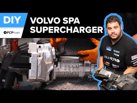 Volvo V90 T6 Supercharger Replacement DIY (2018-2021 Volvo V90)