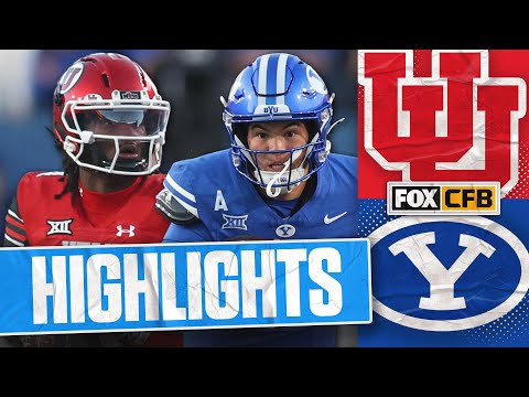 No. 23 Utah Utes vs. No. 15 BYU Cougars Highlights | FOX College Football