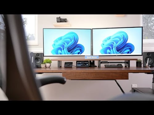 Building a Dream Office Desk Setup For FOCUS & CREATIVITY! Vernal Standing Desk